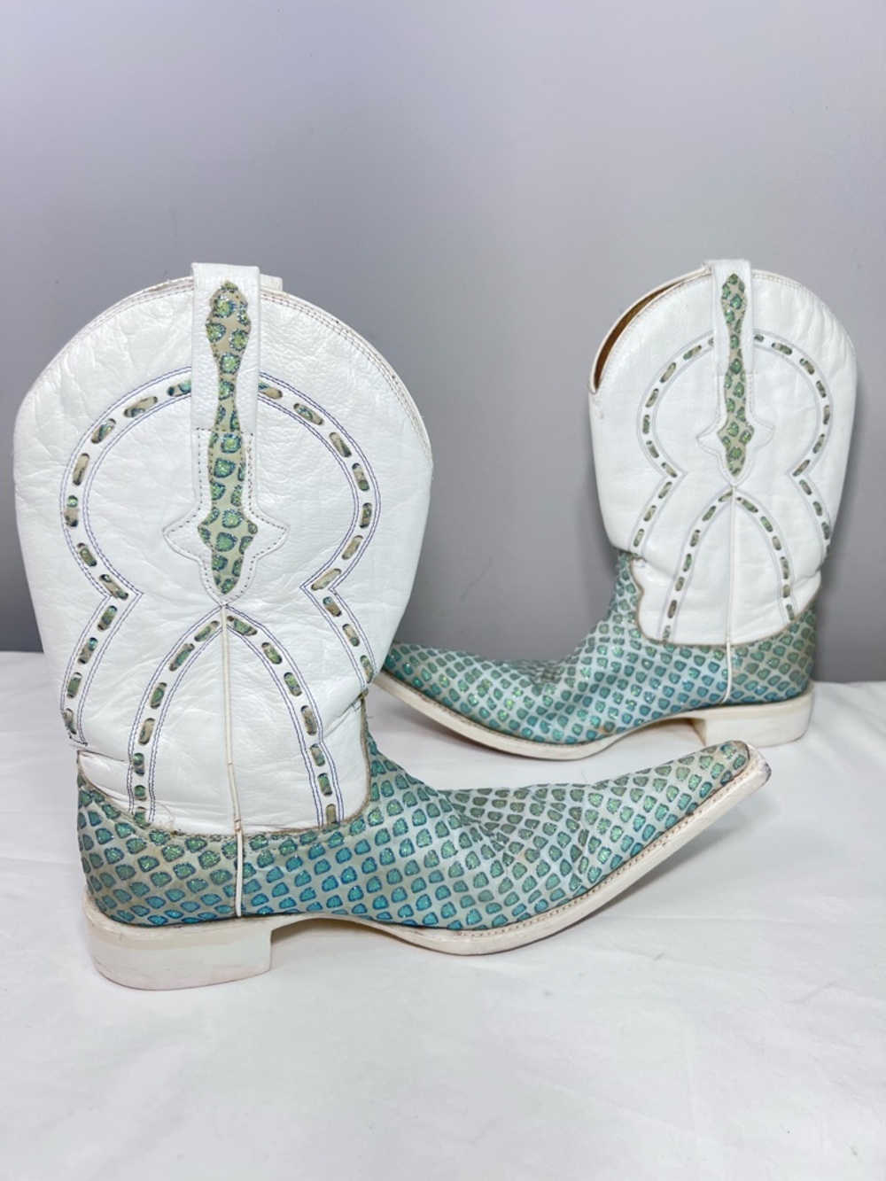 El General 1901 botas picudas Mexican triple xxx elongated snip toe 6.5 8.5